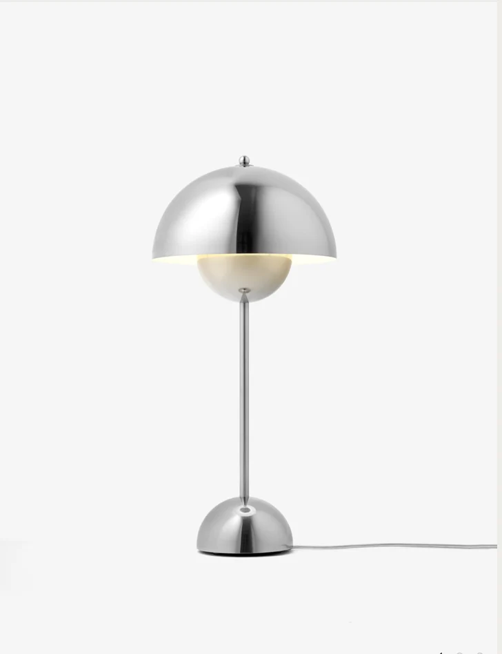 Flowerpot VP3 chrome-plated