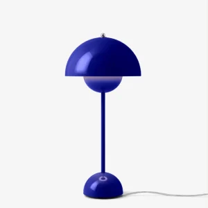 Flowerpot VP3 cobalt blue