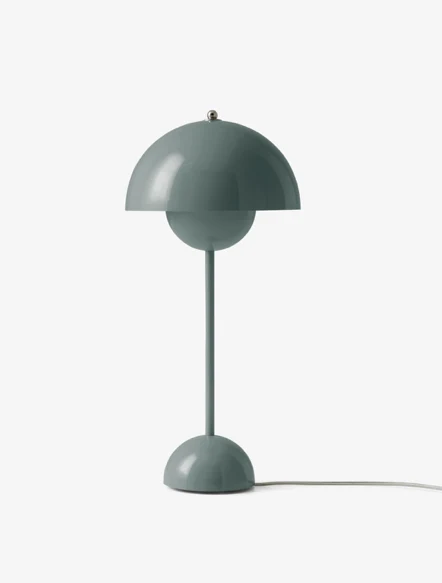 Flowerpot VP3 stone blue
