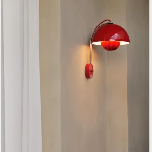 Flowerpot vp8 vermilion red