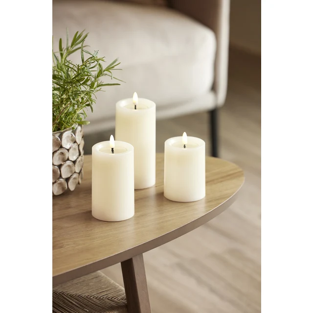 LED Kubbelys – 7,5 x 15 cm, Ivory