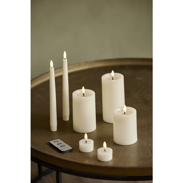 LED Kubbelys – 7,5 x 15 cm, Ivory