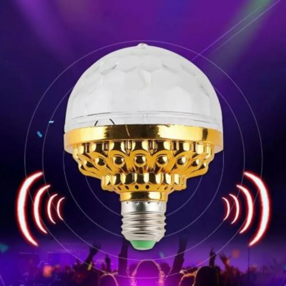 Ledsen™ DiscoBall 1+1 GRATIS: Fargerik Roterende LED-Diskolys Ball