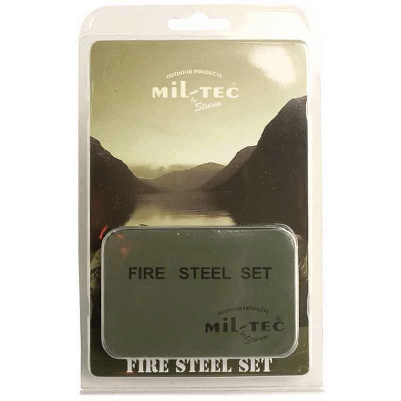 Mil-Tec brannstålsett