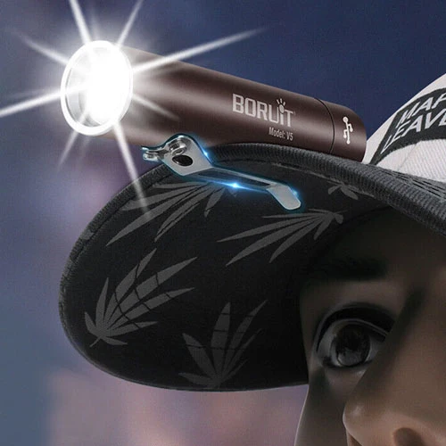 Mini Pocket LED lommelykt Magnetisk arbeidslys