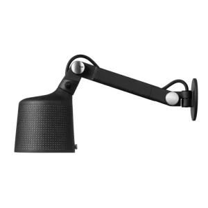 Vipp523 vegglampe, liten, svart