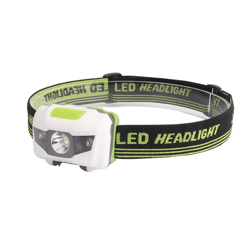 2 LED mini camping frontlys utendørs hodelampe Wefulfil