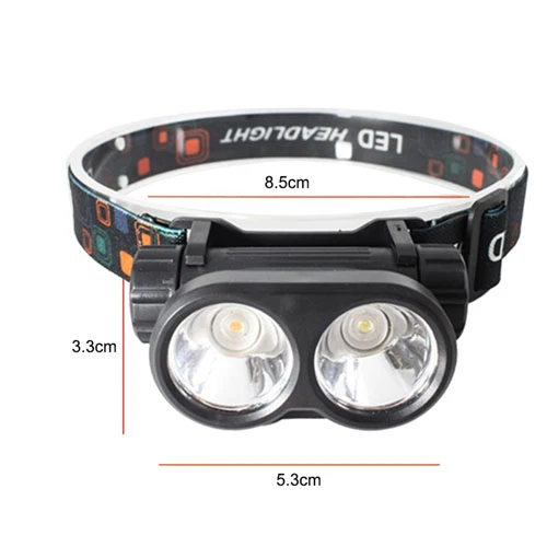2 LED Sterk intelligent fiskevarsellampe Wefulfil