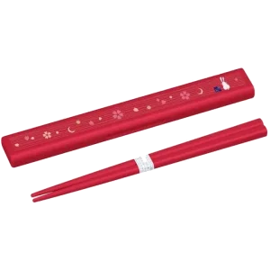 Chopstick & Case: Moonflower