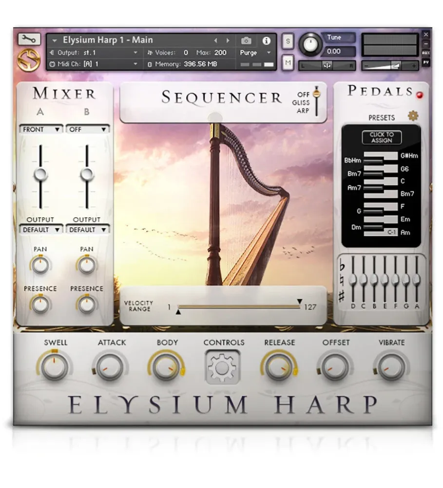 Elysium Harp