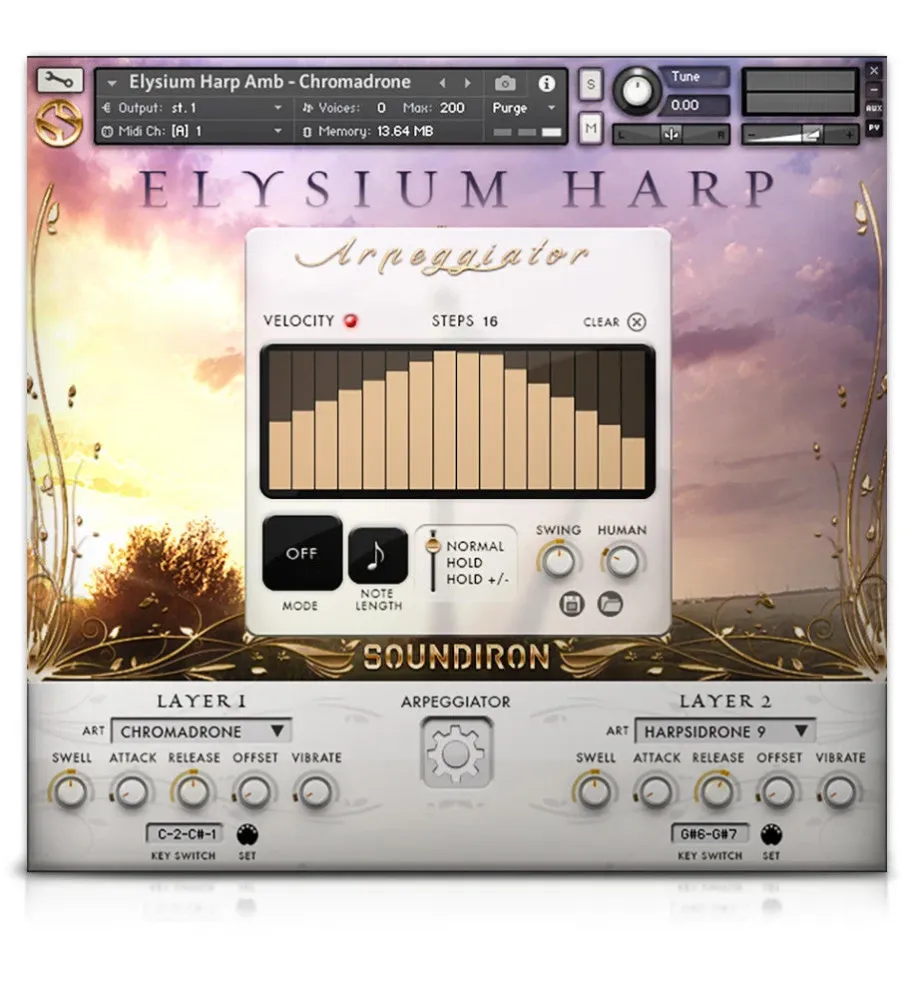 Elysium Harp