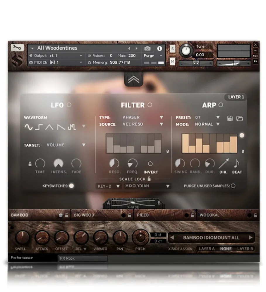 Hopkin Instrumentarium : Woodentines