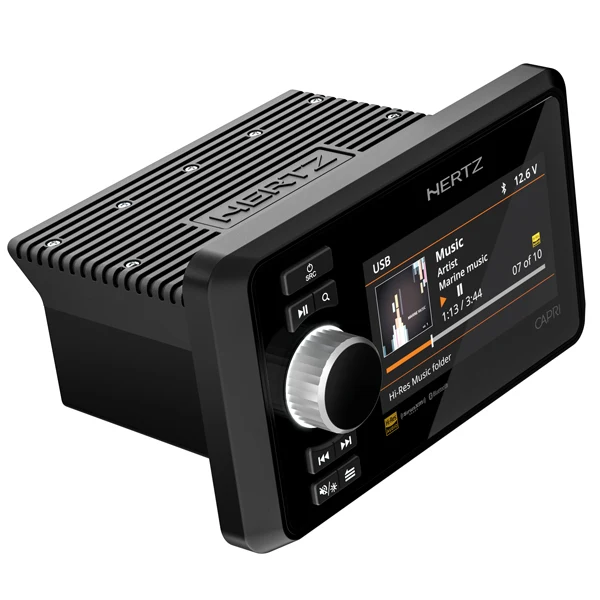 Hertz, Capri H100 DAB+ Marine Radio med 4,3" TFT Skærm og 600W Effekt