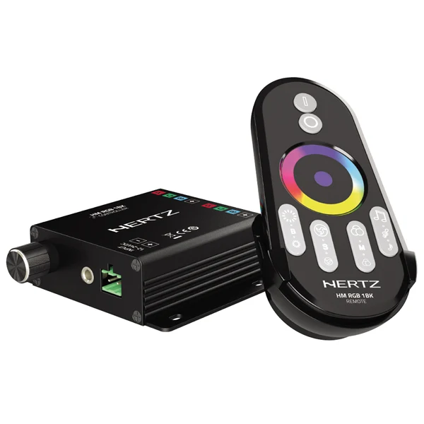 Hertz, HM RGB 1 BK Fjernbetjent RGB-controller til HMX LD-modeller