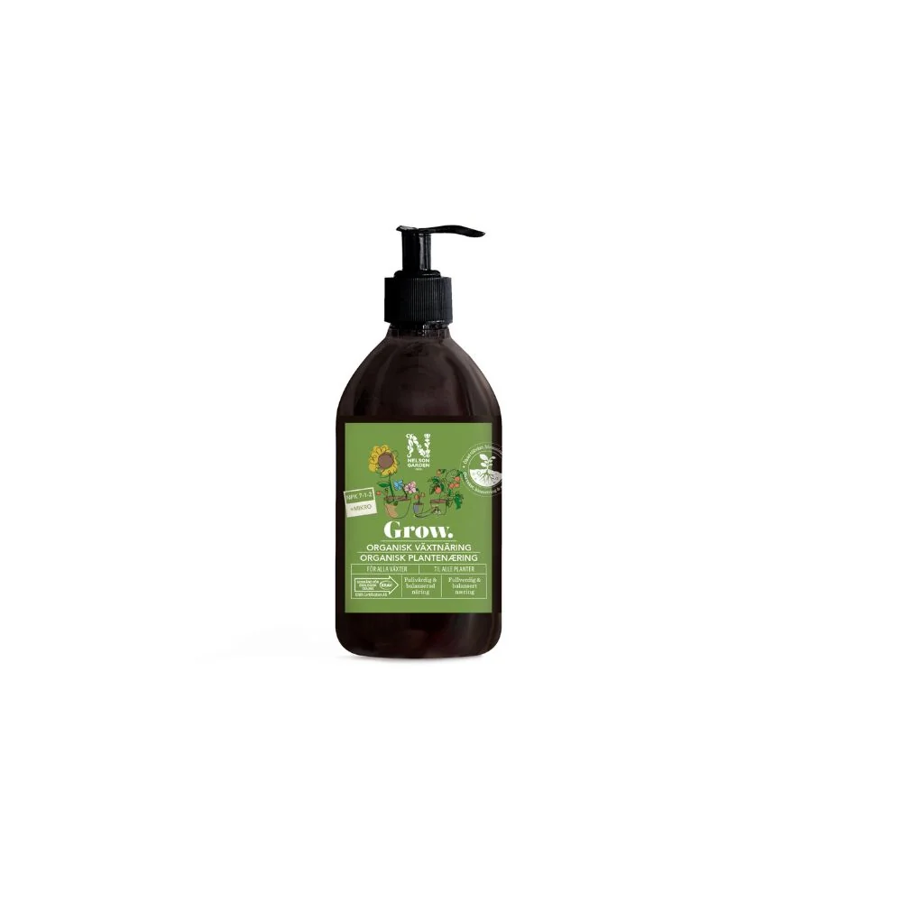 Organisk plantenæring GROW – fullverdig næring til alle planter (500 ml)