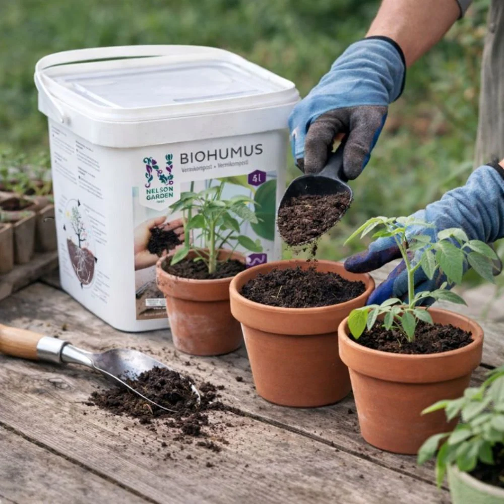 Vermikompost Biohumus 5 l – biostimulant sunn vekst og sterkere planter