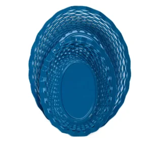 Bread Basket Large Blue