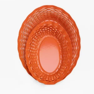 Bread Basket Large Orange