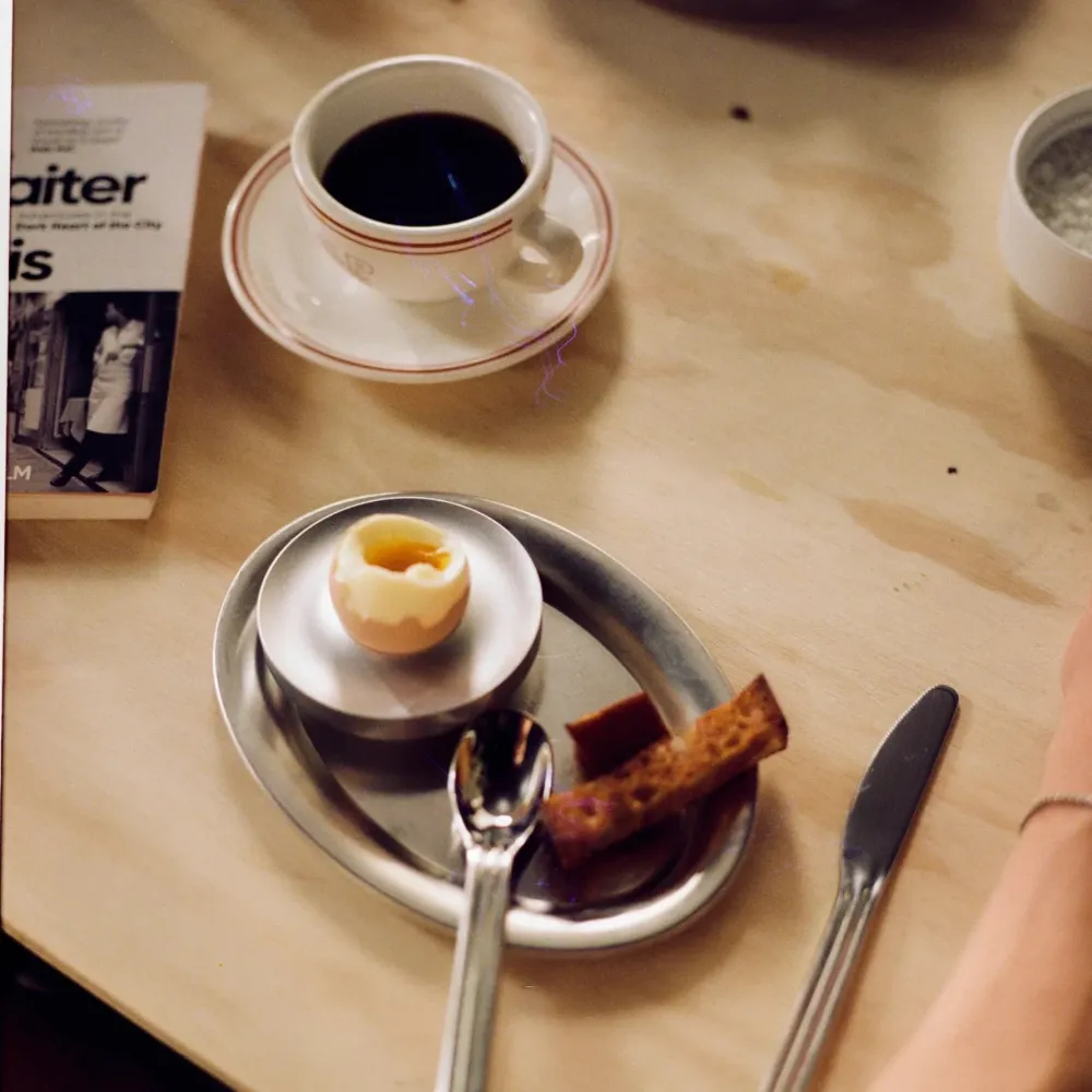 Egg Cup Aluminum 2-p