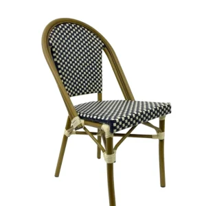 Fransk bistrostol blå