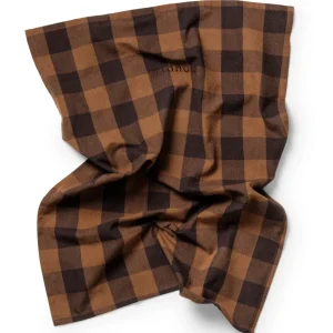 Midnatt Tea Towel Brown