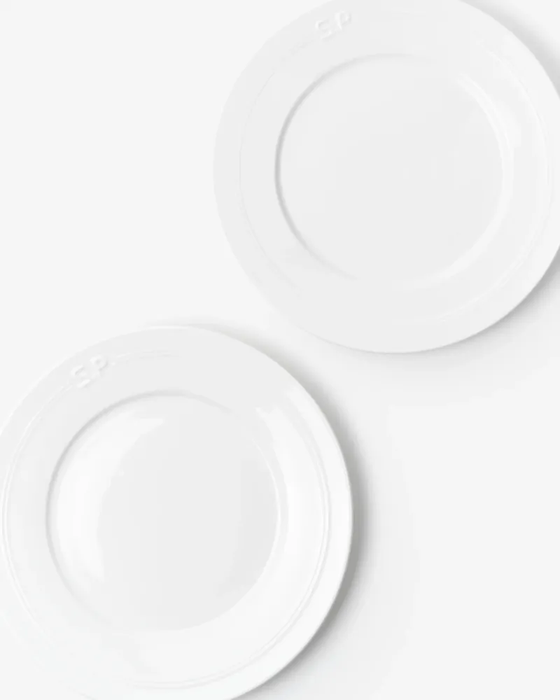 Métier SP Embossed Lunch Plate 2-p