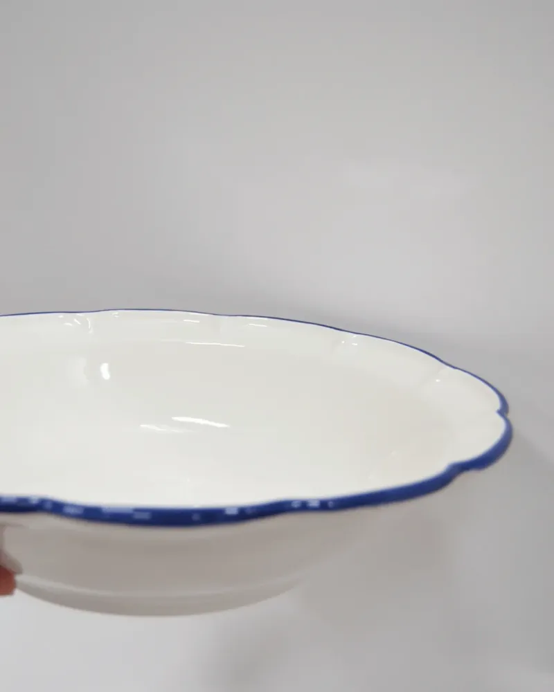Salad Bowl Blue Line