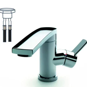 Blandebatteri Concept S m/mikrobryter Chrome Uniquick