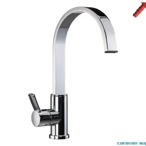 Blandebatteri Contur S90 Ø33mm m/bryter R90mm krom