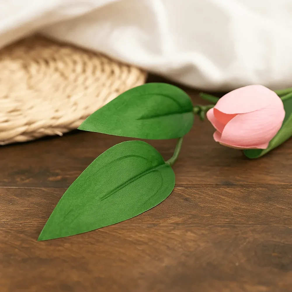 Håndverksblomsterblader, 60 stk