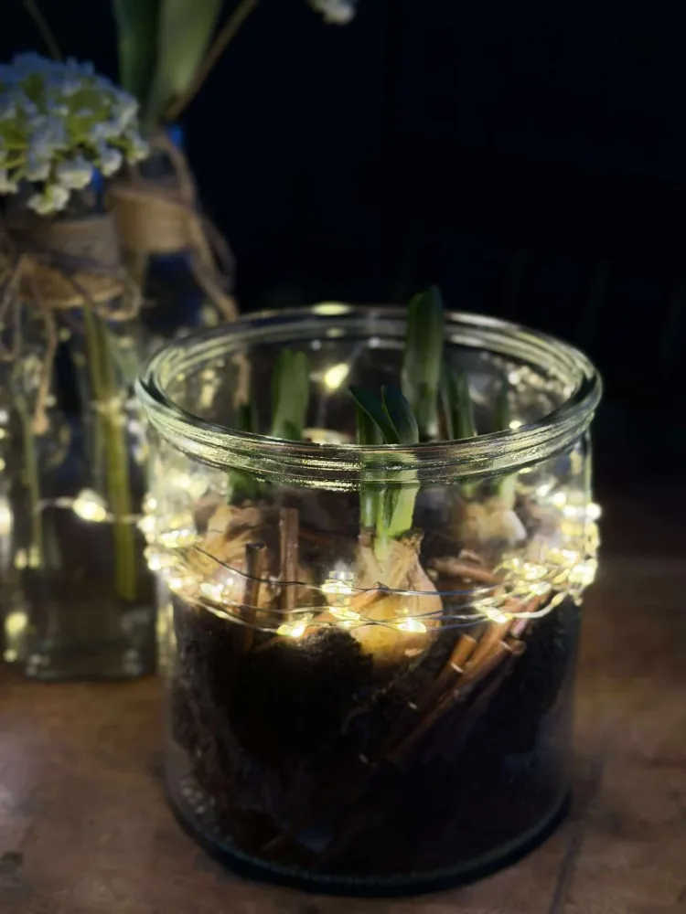 Glass til dekorasjon