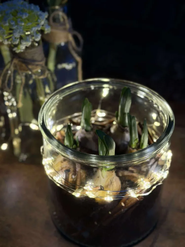 Glass til dekorasjon
