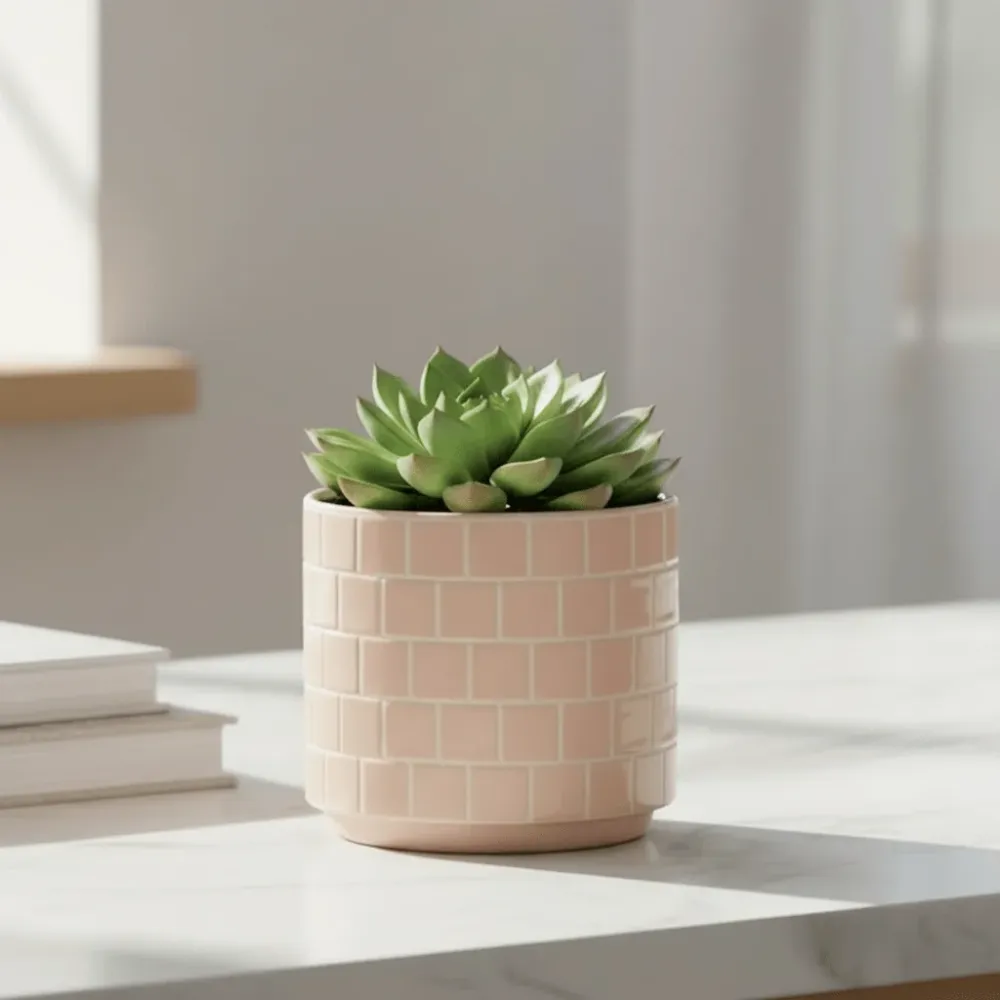 Blush mosaikk potte ø 10,5 cm