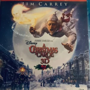 Disney Blu-ray. Christmas Carol. 3D.