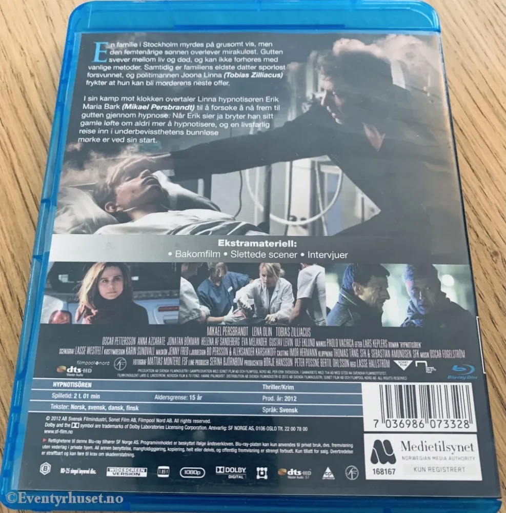 Hypnotisøren. Blu-ray.