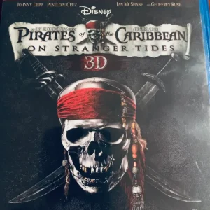 Pirates Caribbean - On Stranger Tides. 3D Blu-ray.