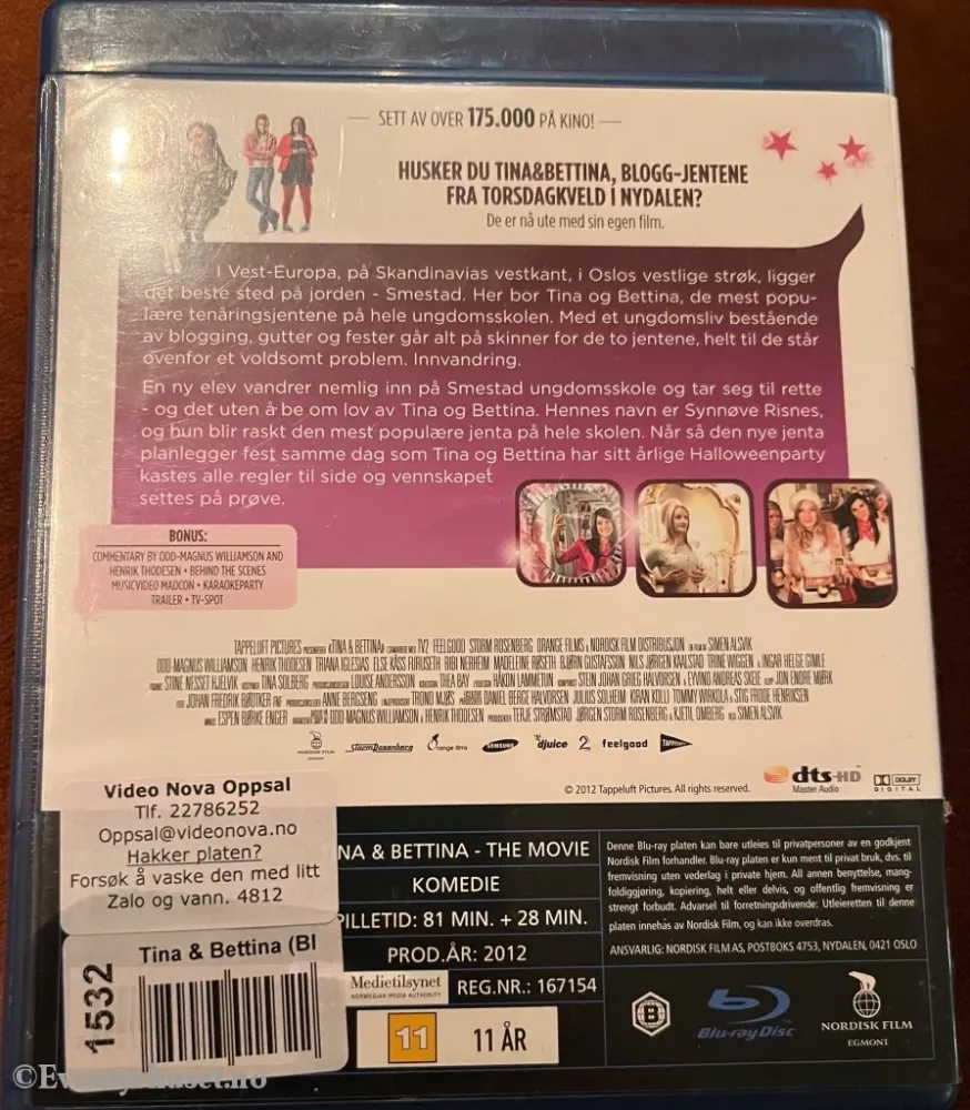 Tina & Bettina - Movie. Blu-ray.