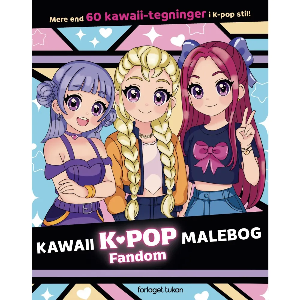 Forlaget Tukan K-Pop Fandom - Farge Bok