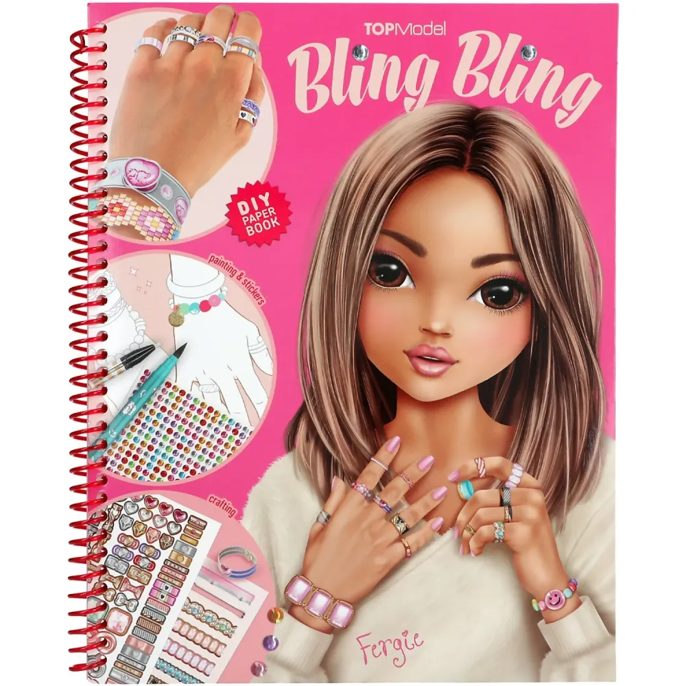 TOPModel Bling Bling Farge Bok