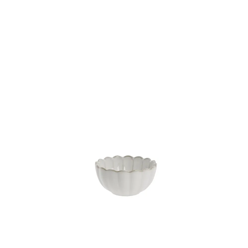 Camille skål Ø 8,5 cm. råhvit