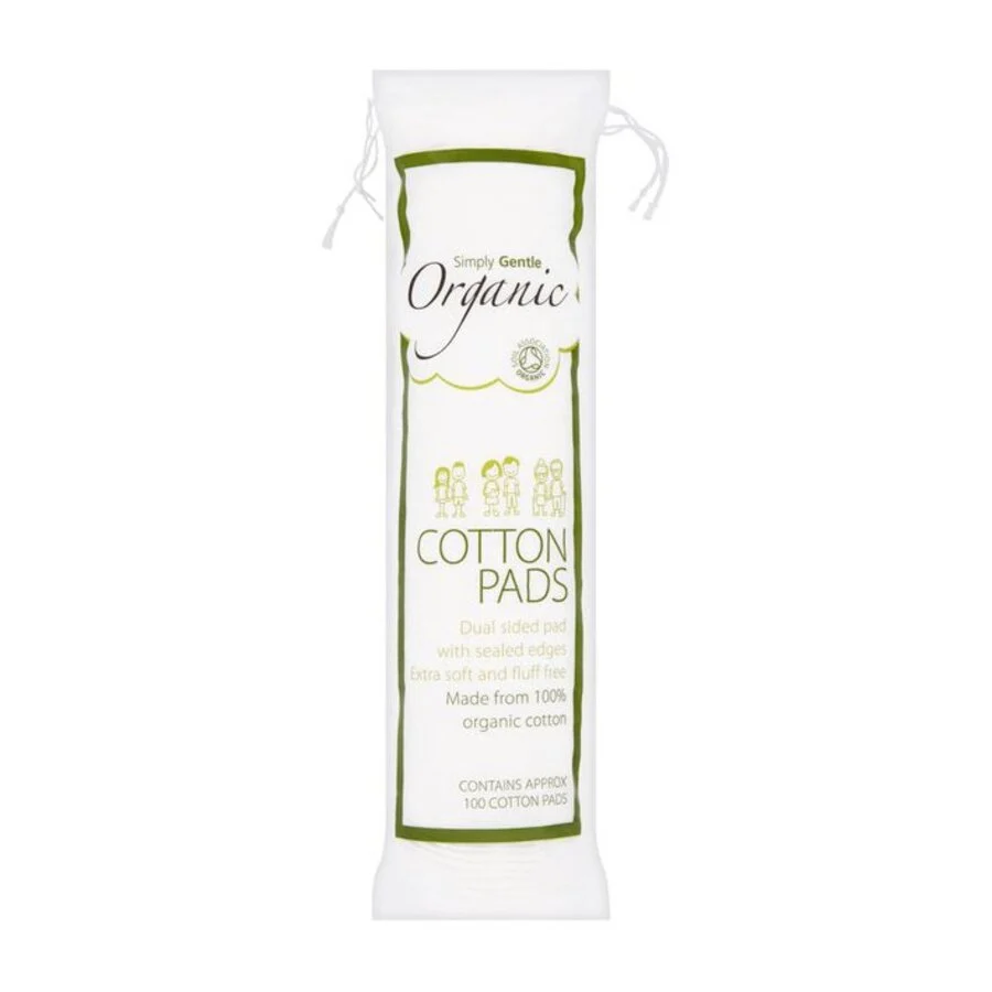 Simply organic bomull pads 100 stk