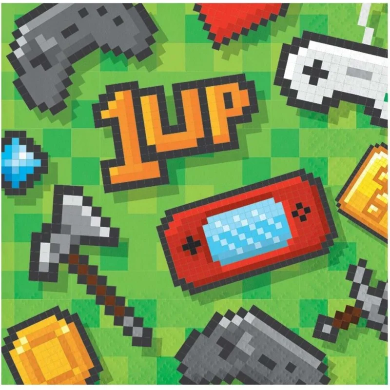 Gaming Servietter – 16-pk