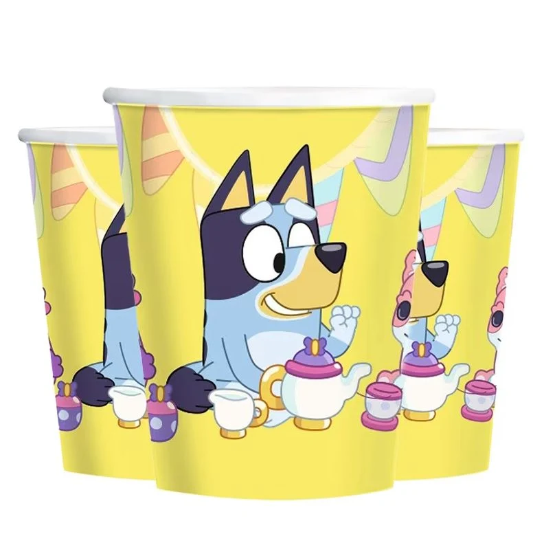 Pappkopper -Bluey- , pk/8