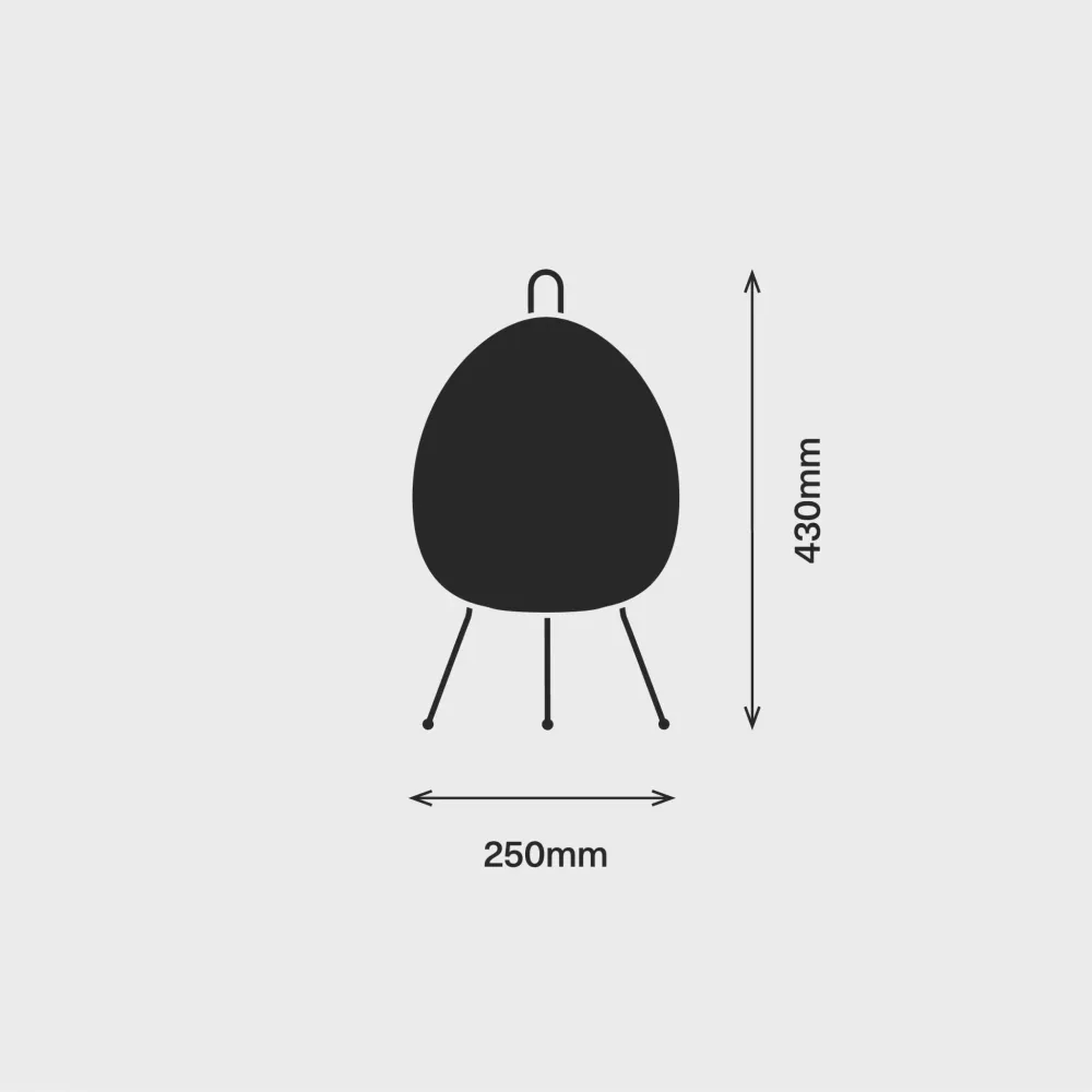 Vitra Akari 1A, bordlampe