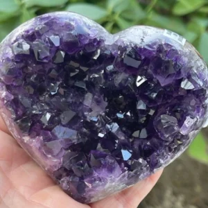 KAMPANJE / Supervakkert Deep Purple Brazilian Heart , ca. 450gram 90 - 95mm