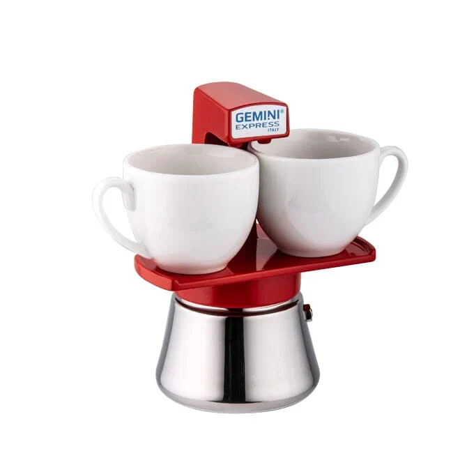 Gemini Espresso Maker Red