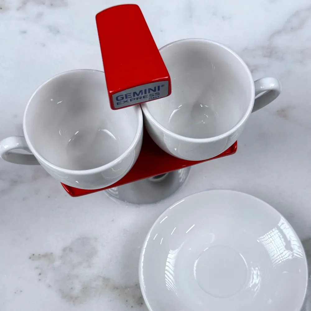 Gemini Espresso Maker Red