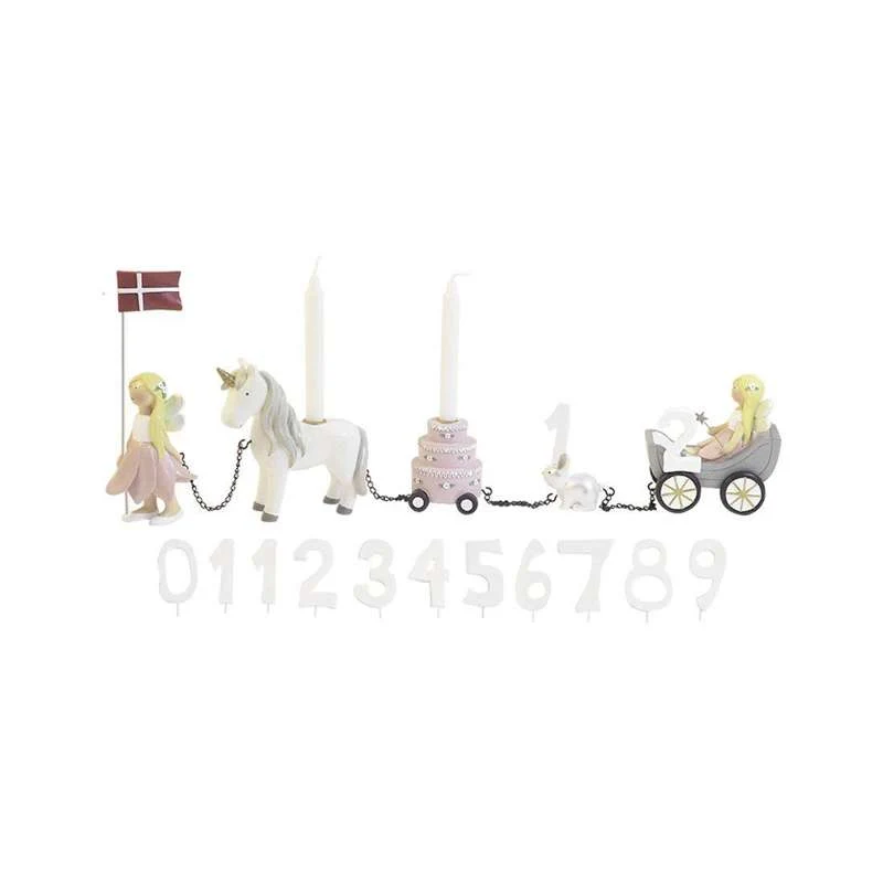 Kids Friis Bursdags tog blomsterfeer m. 11 tall