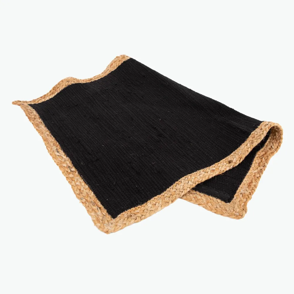 Barnaby Black matte 60x90 cm