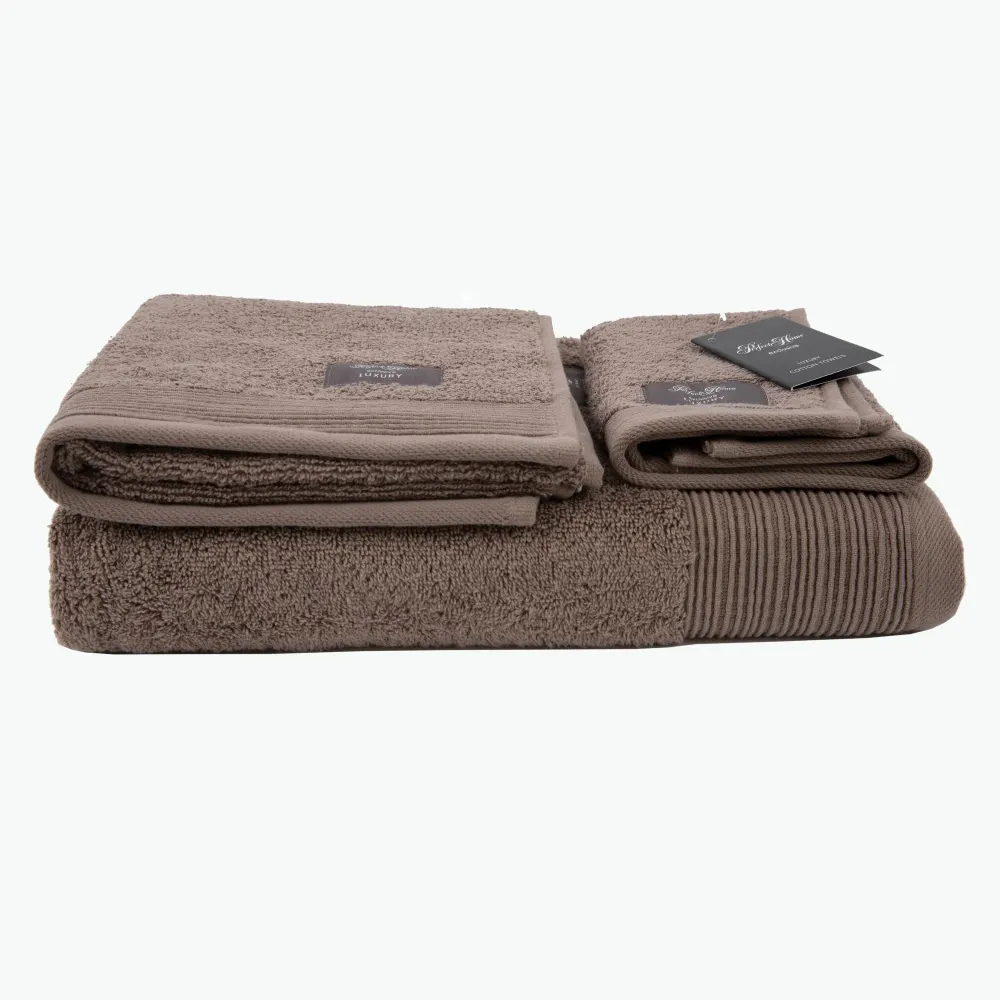 Luxury Sand håndklesett